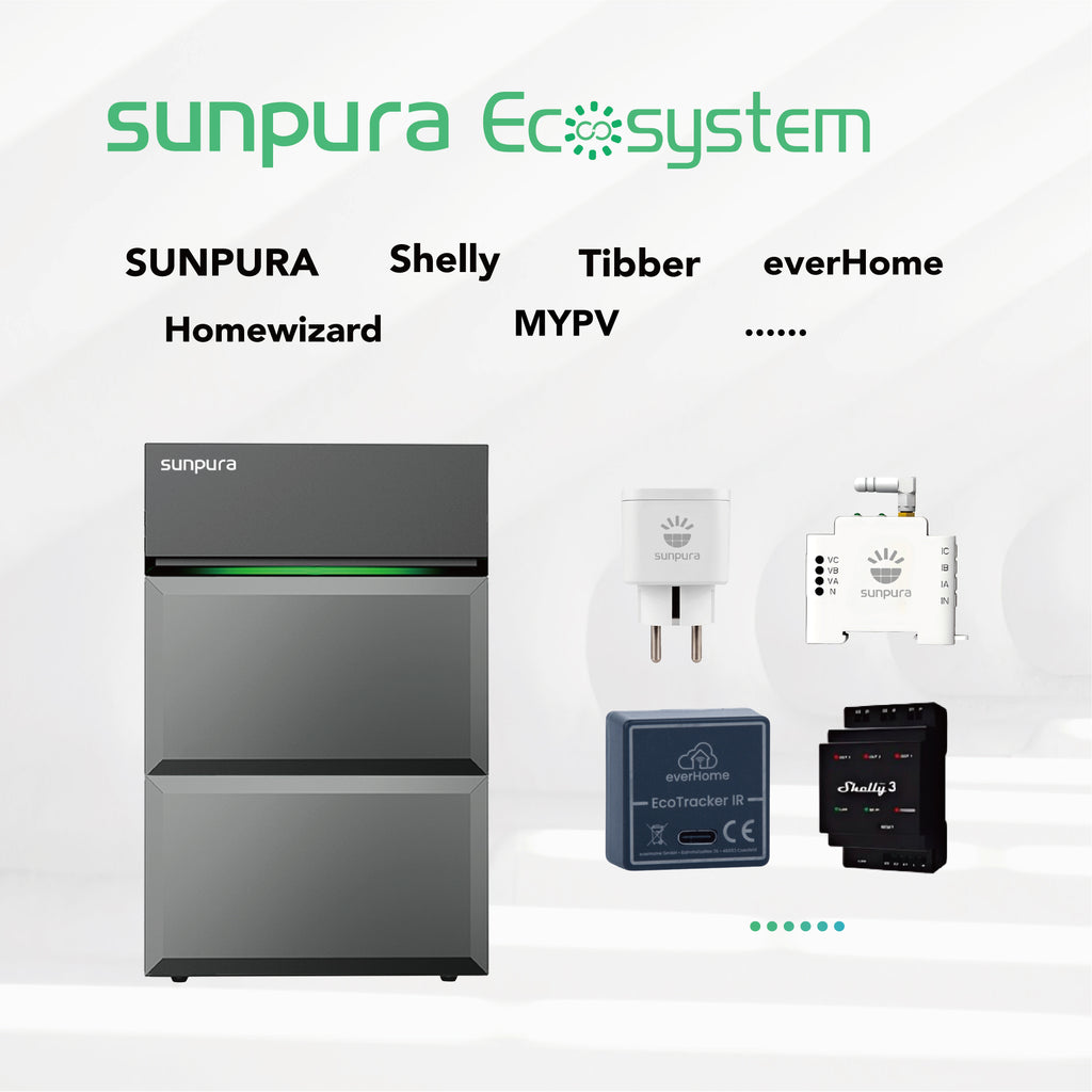 Sunpura S2400 Balkonkraftwerk Speicher - All in one Lösung